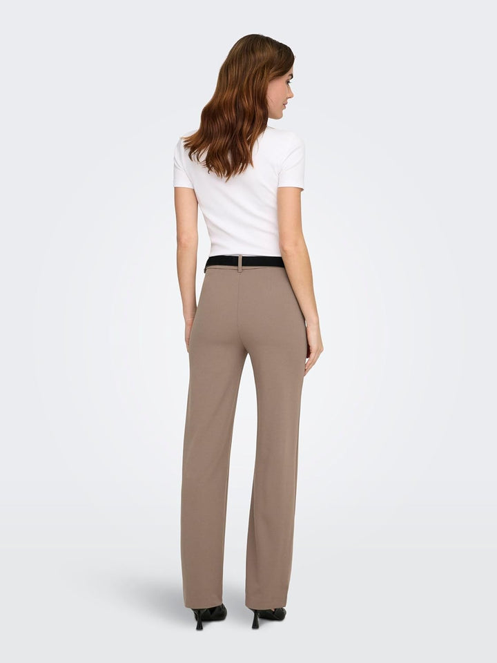 ONLY Damen Onlraffy-yo Life Mid STR Pant TLR Noos Hose XS / 32L Fossil, XS / 32L Fossil