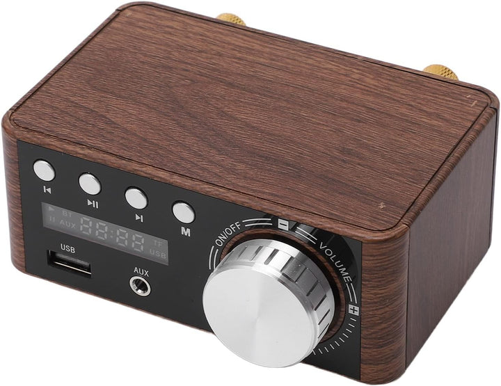Mini Bluetooth 5.0 Verstärker Leistungsverstärker Stereo Digitalverstärker 2 Kanäle 50 W mit USB Ein