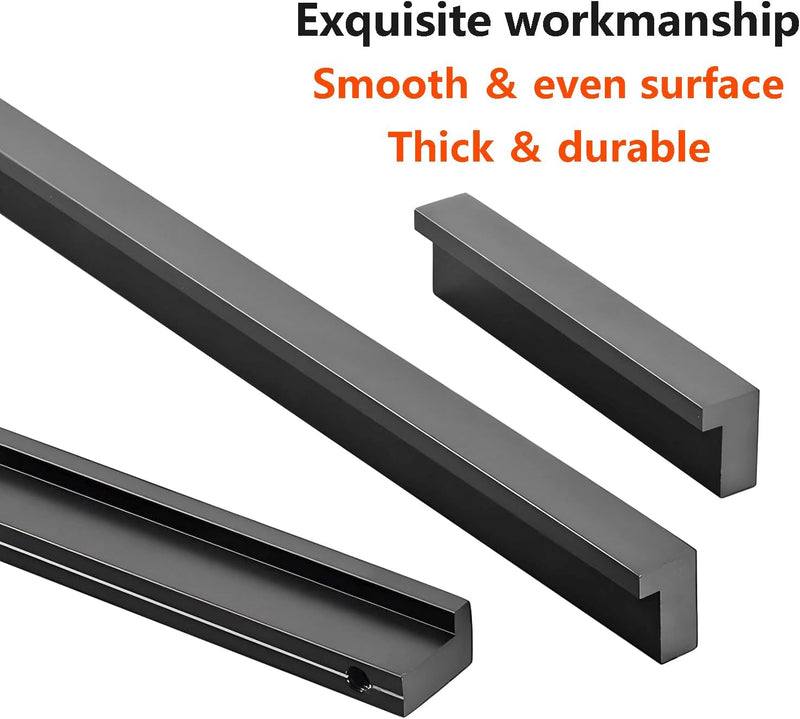 Qrity 10x Möbelgriffe Lochabstand 32mm Türgriffe Küche Stangengriff Schrankgriffe Schubladengriffe K