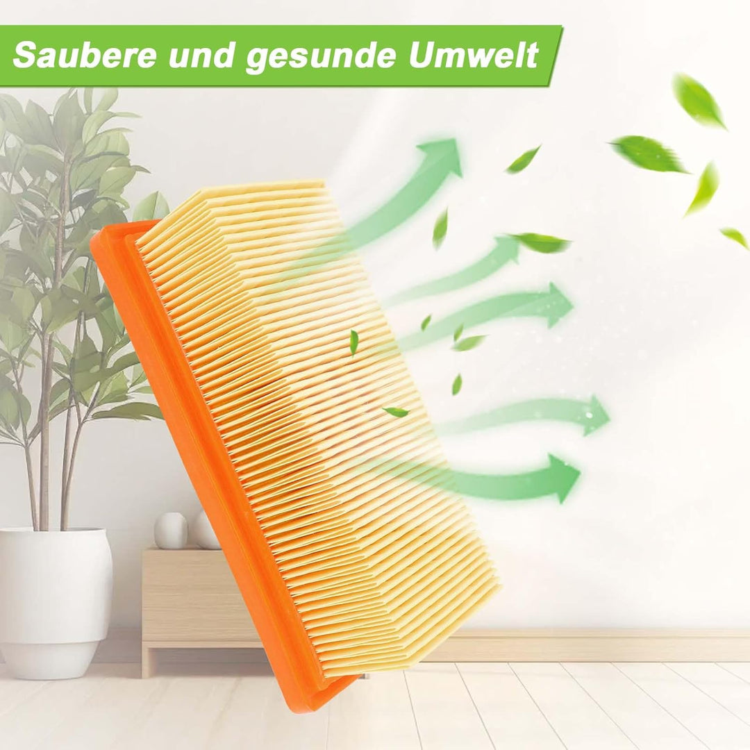 AD4 Flachfaltenfilter für Kärcher AD 4 AD 2 AD 3 Premium Vacuum Cleaner Battery AD2 AD3 AD4 AD3.200