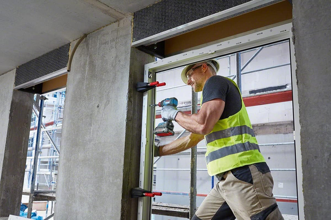Bosch Professional 18V System Akku Drehschlagschrauber GDX 18V-200 (max. Drehmoment 200 Nm, inkl. 2x
