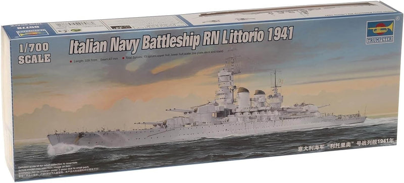 Trumpeter 05778 Modellbausatz Italian Navy Battleship RN Littro 1941