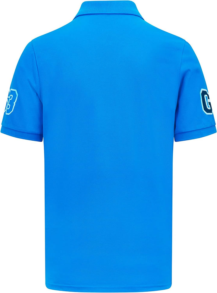 MERCEDES AMG PETRONAS Formula One Team - George Russel Polo - Blau - Männer - Grösse: XL