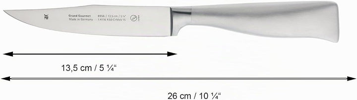WMF Grand Gourmet Steakmesser Set 4teilig, Made in Germany, 4 Messer geschmiedet, Performance Cut, S