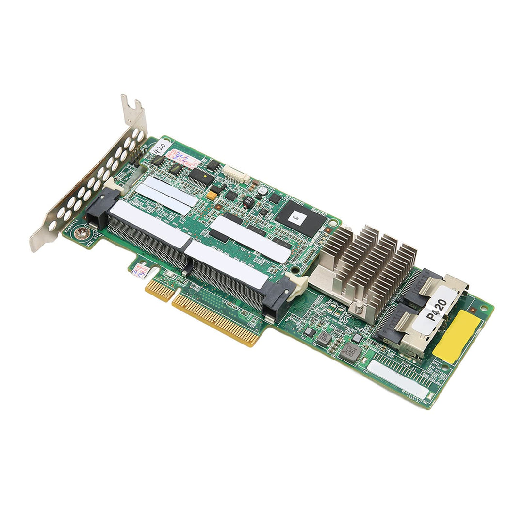 ASHATA Server-Array-Karte, P420 1 GB FBWC 6 GB 2-Port-SAS-Controller Erweiterte Speicherfunktionen S
