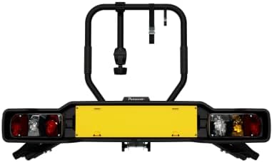 Peruzzo Siena Fahrradträger Anhängerkupplung 2 Fahrräder 669N schwarz, Extra breit
