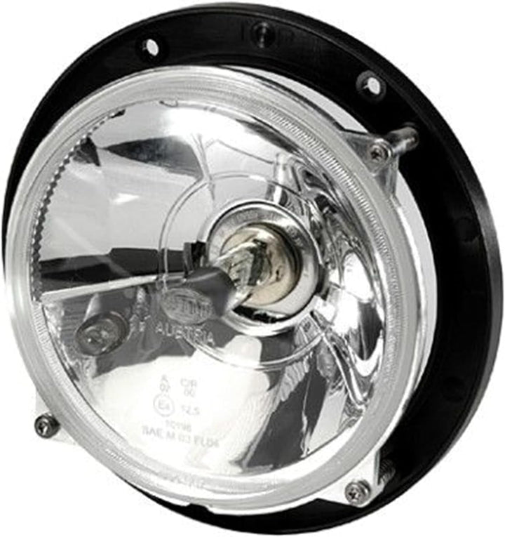 HELLA - Halogen/FF-Hauptscheinwerfer - M133 - 12V - Referenzzahl: 12.5 - Einbau - Stecker: Flachstec