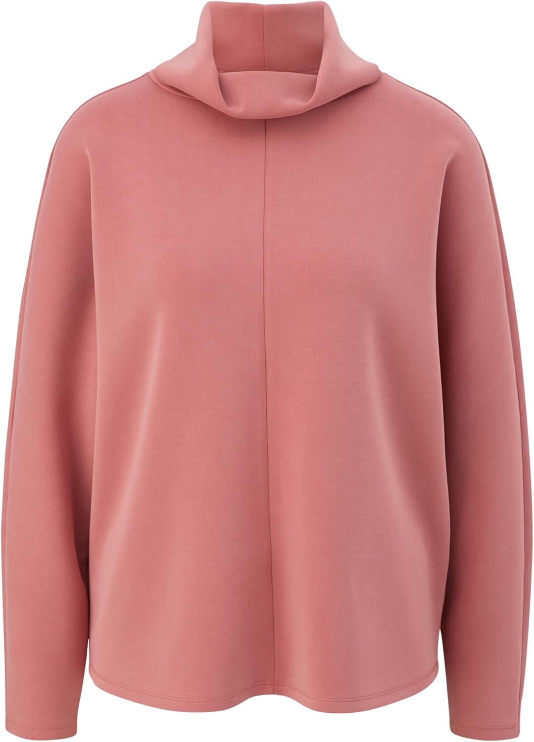 s.Oliver Damen Sweatshirt mit Rollkragen 32 Orange, 32 Orange