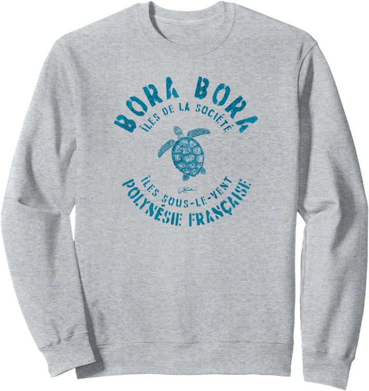 JCombs: Bora Bora, Französisch-Polynesien, Meeresschildkröte Sweatshirt