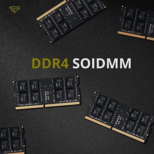 Timetec 16GB DDR4 2400MHz PC4-19200 Non-ECC Unbuffered 1.2V CL17 2Rx8 Dual Rank 260 Pin SODIMM Lapto