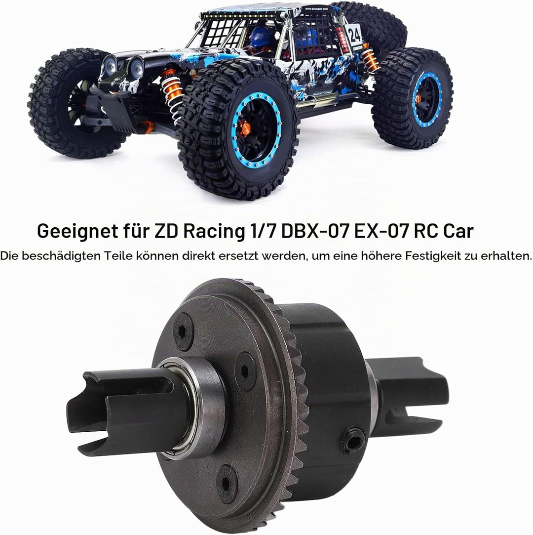 RC 43T Differentialgetriebe, 43T Differentialgetriebe Vorne Hinten mit Dichtungen Zubehör für ZD Rac