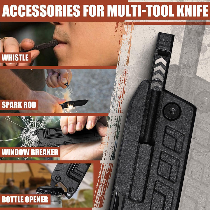 Freelander Multitool Taschenmesser, Multitool Werkzeug 19 in 1, Multifunktionsmesser Outdoor Multito