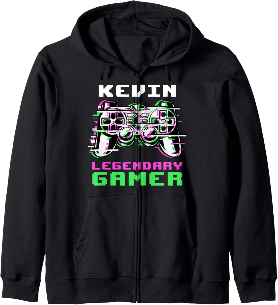 Kevin - Legendary Gamer - Personalisiert Kapuzenjacke
