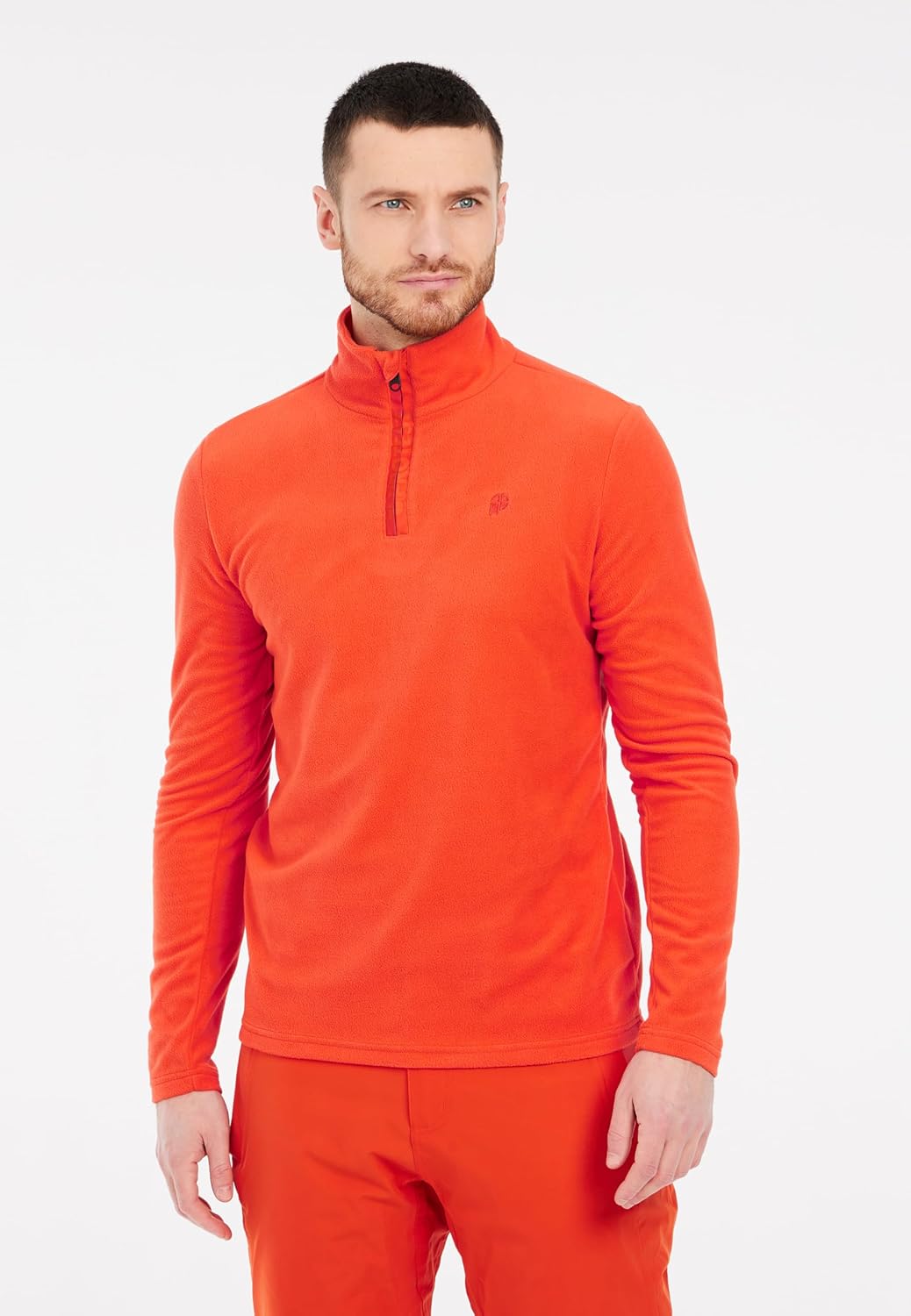 Protest Herren 1/4-reissverschluss PERFECTO S Burnt Orange, S Burnt Orange