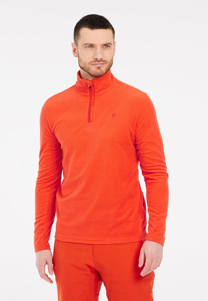 Protest Herren 1/4-reissverschluss PERFECTO S Burnt Orange, S Burnt Orange