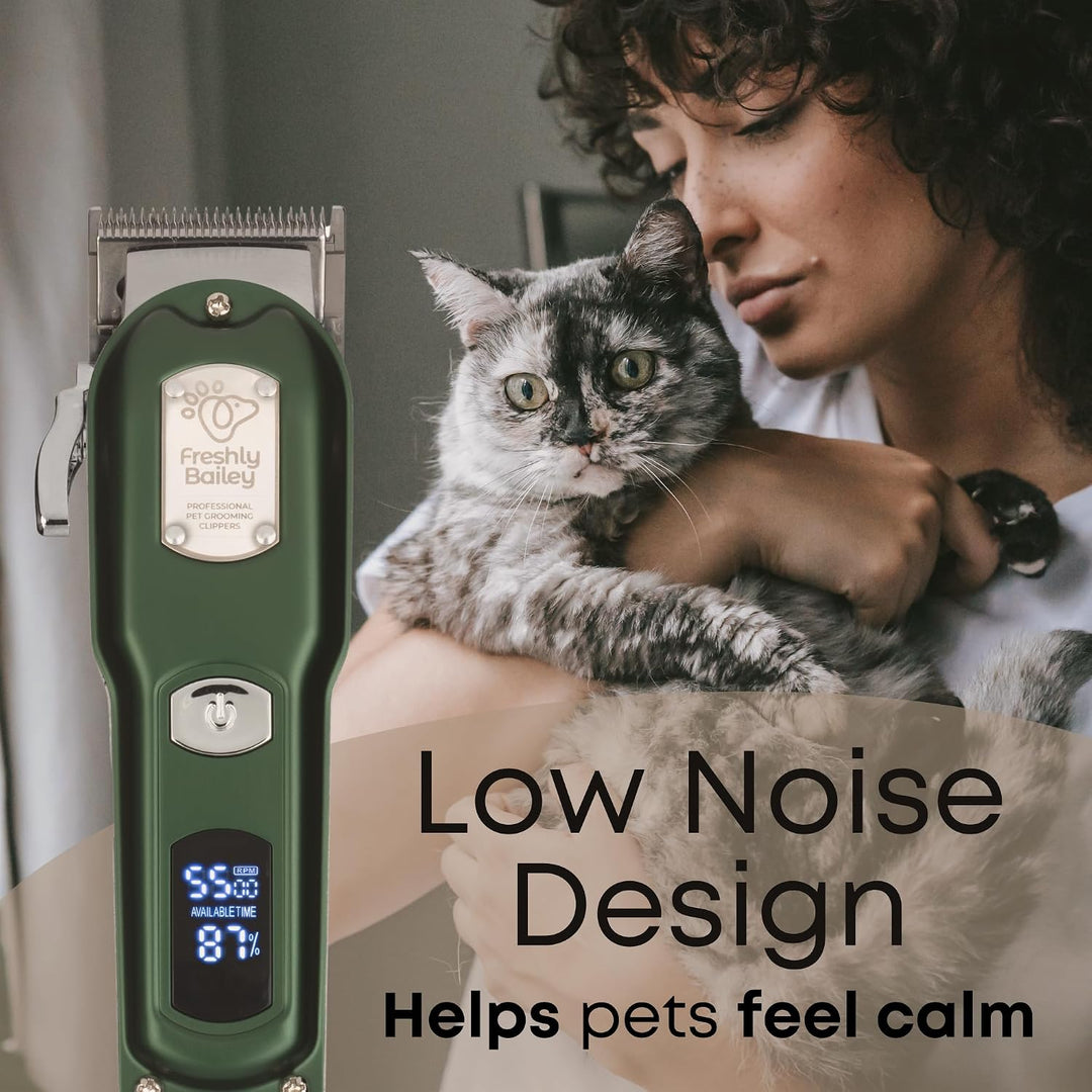 Freshly Bailey Katzen- und Hundeschermaschine für die Fellpflege, perfekt für mattiertes Haar und di