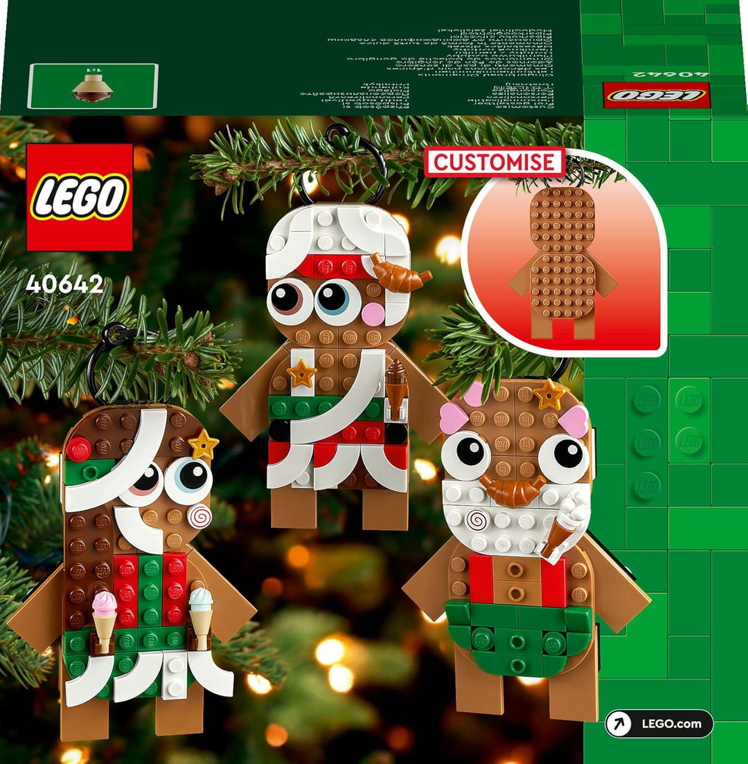 LEGO Lebkuchenmännchen Set, Spielzeug für Kinder ab 6 Jahren, Mädchen und Jungen, Geschenkidee zu We