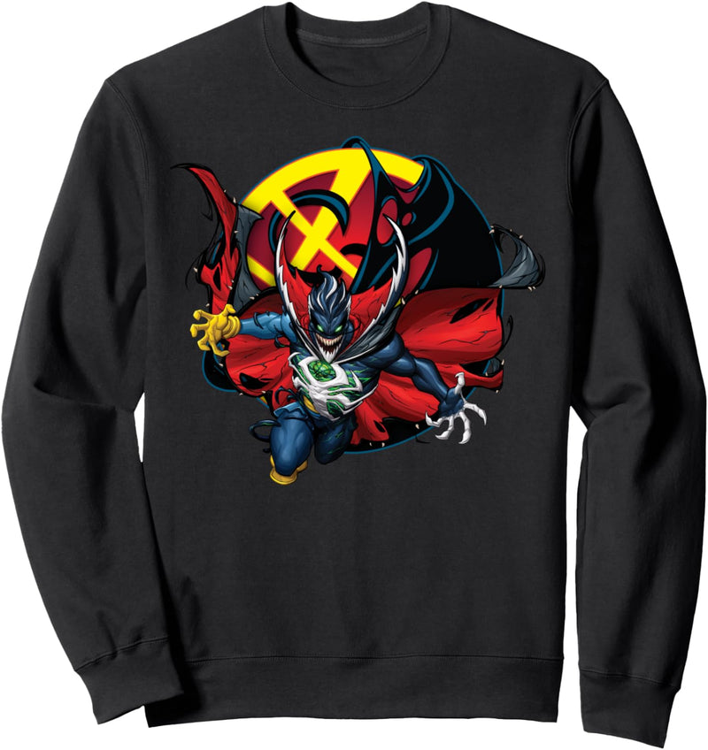 Marvel Doctor Strange Venom Mashup Portrait Logo Sweatshirt