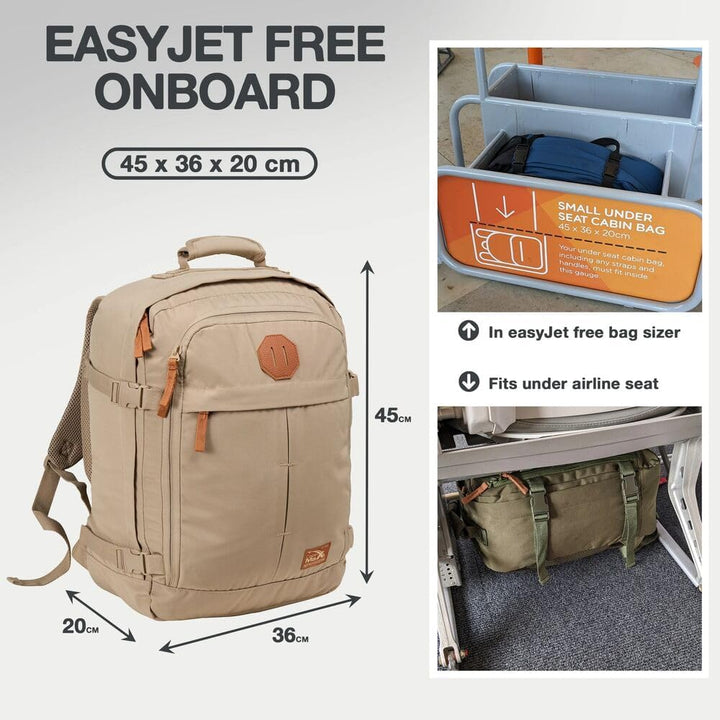 Cabin Max Metz Handgepäck Rucksack 45x36x20, Reiserucksack, Rucksack Flugzeug, Travel Backpack für C