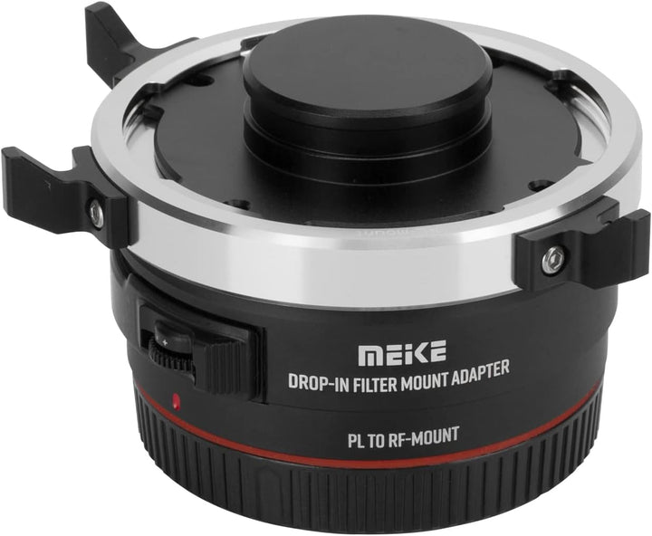 Meike MK-PLTRF-C VND Manueller Fokus Objektivadapter mit Drop-In Variable ND und Klar UV Filter Konv