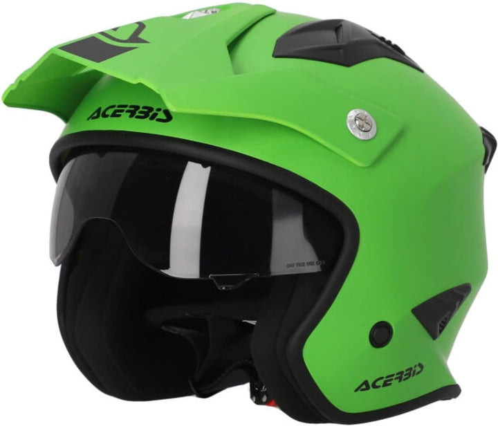 Acerbis Aria 2023 Solid Jethelm Grün S, Grün S