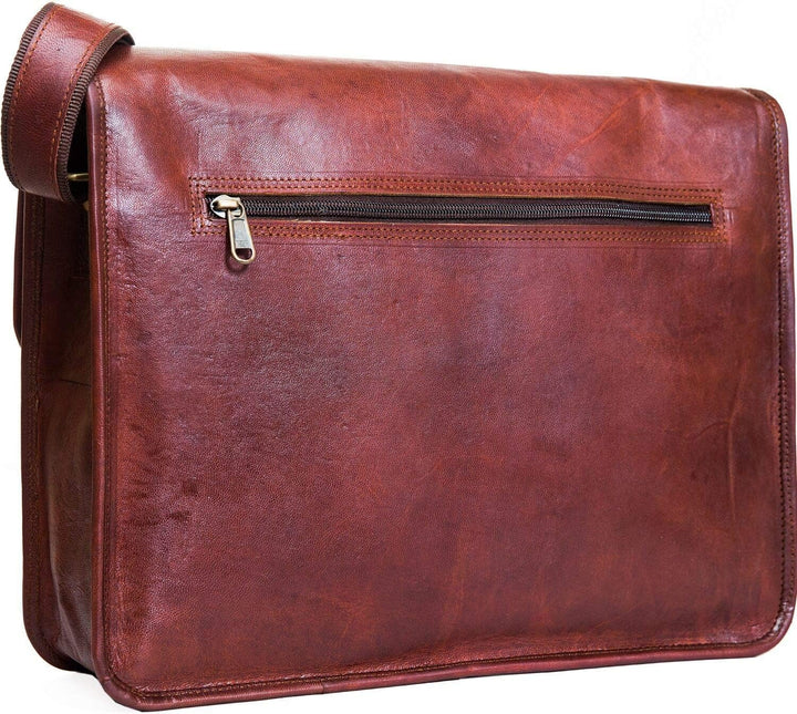 ALASKA EXPORTS handgemachte vintage Leder Messenger-Tasche für Laptop Aktentasche Best Computer, Sch
