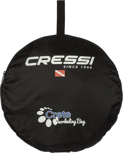 Cressi Crete Snorkeling Bag Schwimmausrüstung Netztasche Einheitsgrösse Blau, Einheitsgrösse Blau