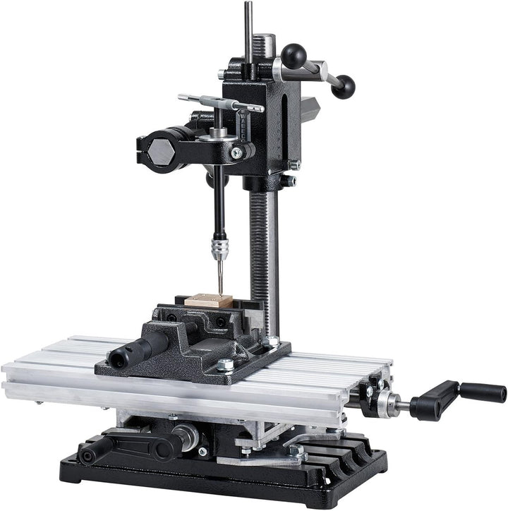 WABECO 2-Achsen Koordinatentisch K400 400 x 180 mm mit Spannpartzen Satz 10-teilig Kreuztisch Bohrti