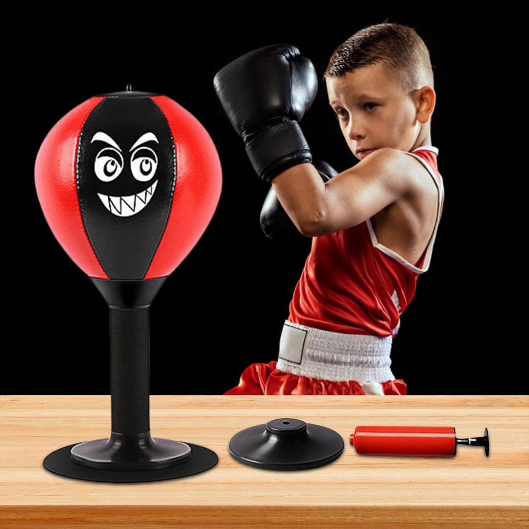 Boxsack Desktop-Boxsack Punch Saugnapf Spannung Reduzieren Geschwindigkeit Erwachsene Entspannung Fi