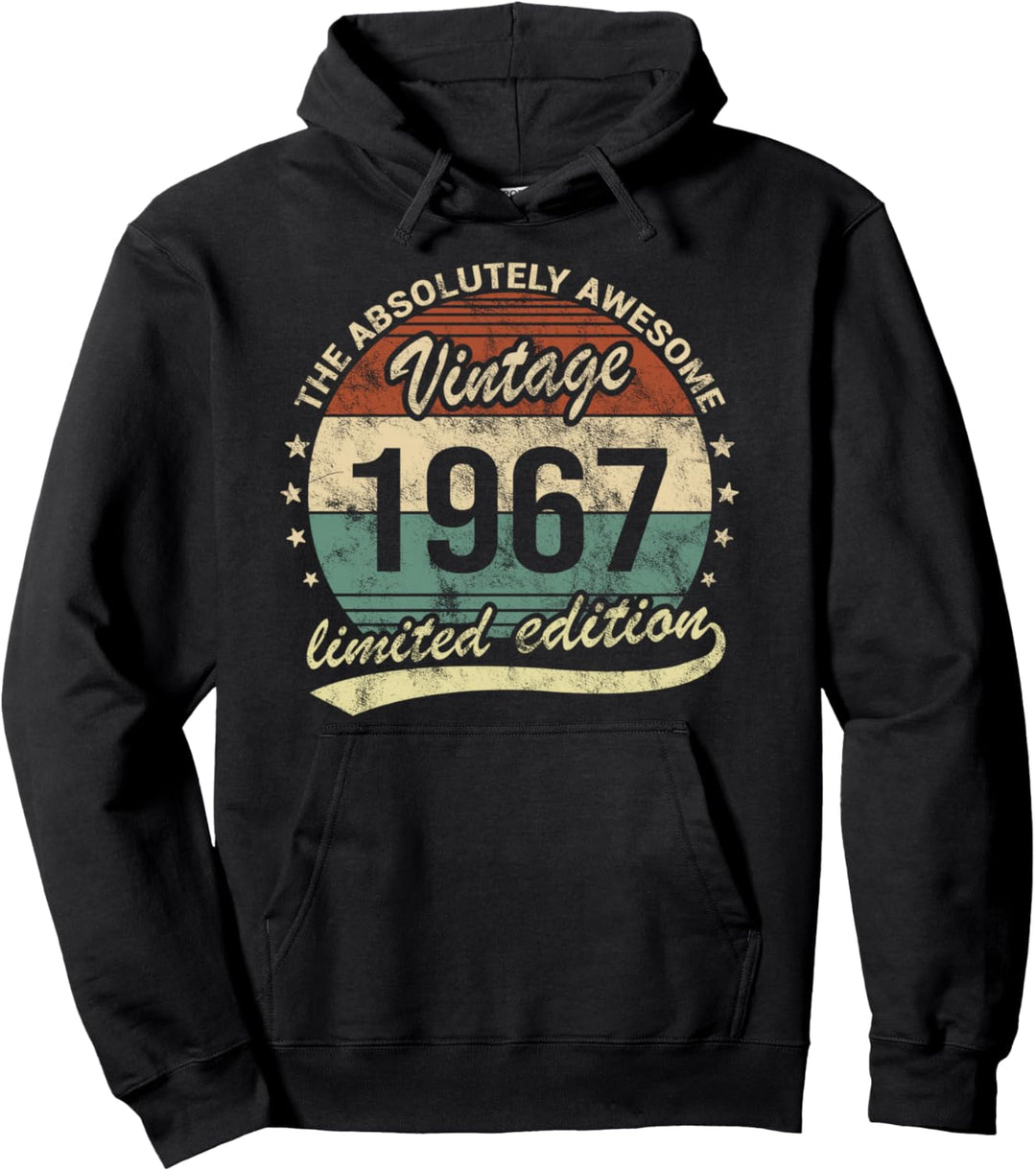 Absolutely Awesome Vintage 1967 Geburtstag für Männer und Frauen Pullover Hoodie
