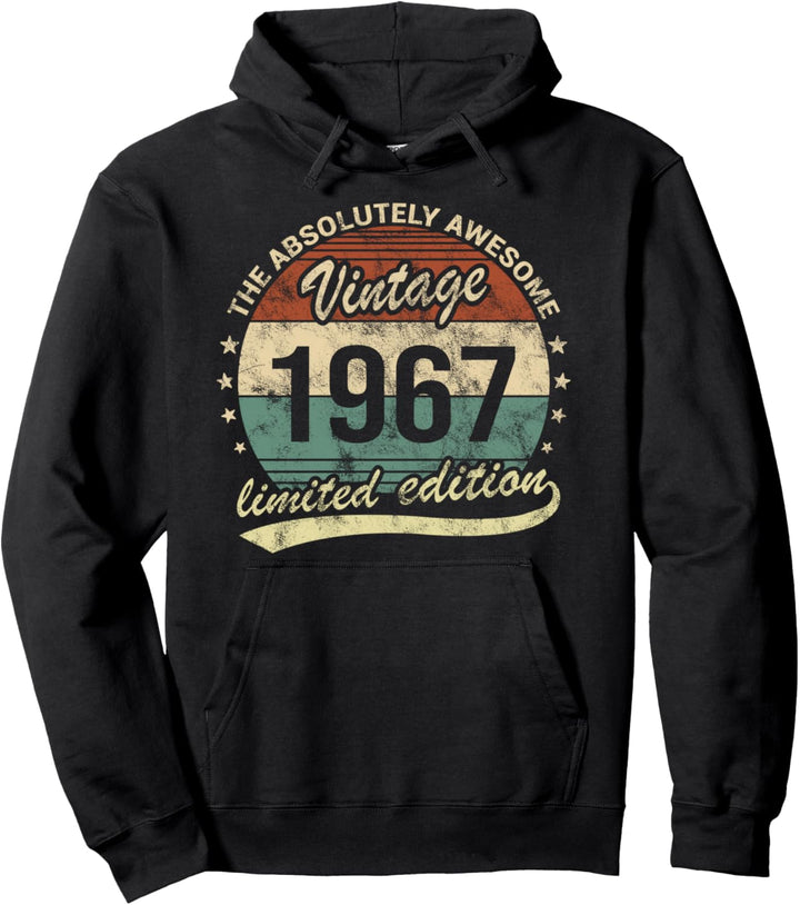 Absolutely Awesome Vintage 1967 Geburtstag für Männer und Frauen Pullover Hoodie