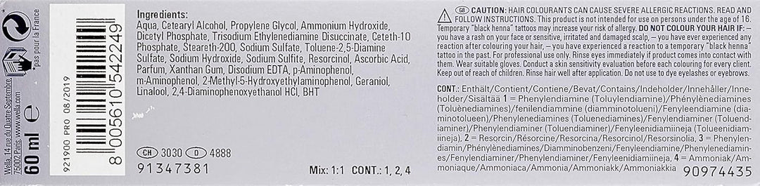 Wella Professionals Illumina Color – Permanente, vegane Premium-Haarfarbe mit lichtreflektierender T