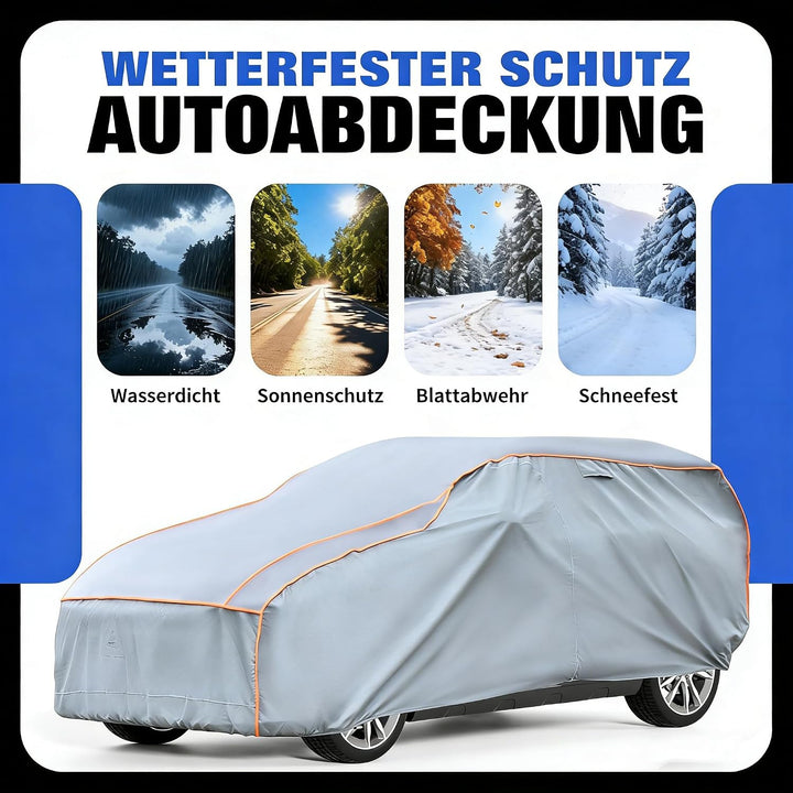 Hagelschutzplane Auto L, 5mm Eva-Verstärkte Hagelschutzgarage Wasserdicht &amp; Atmungsaktiv, Vollgarage