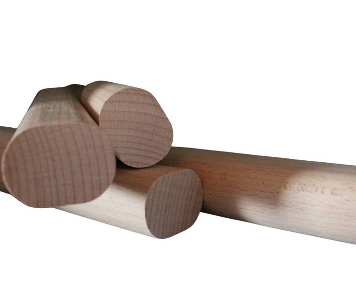 Ovale Stange zum Hochziehen an Türrahmen bis 145 cm mit einem Durchmesser von 35/45 mm – sicherer Ha