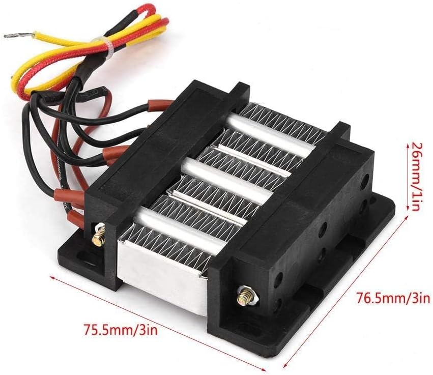 Thermostat, 220 V 200 W Keramik Lufterhitzer Heizelement, Elektrische Heizung Isolierung Konstante T