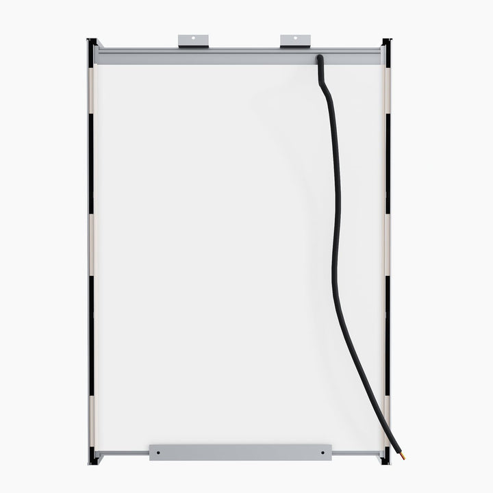 SONNI LED Spiegelschrank mit Beleuchtung 50 × 70cm Aluminium beschlagfrei Kabelloses Scharnier Desig