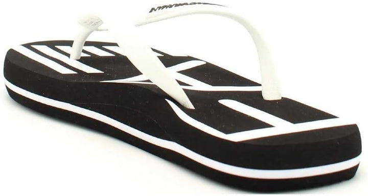 Emporio Armani EA7 Herren Zehentrenner Black - White 39 EU Black White, 39 EU Black White