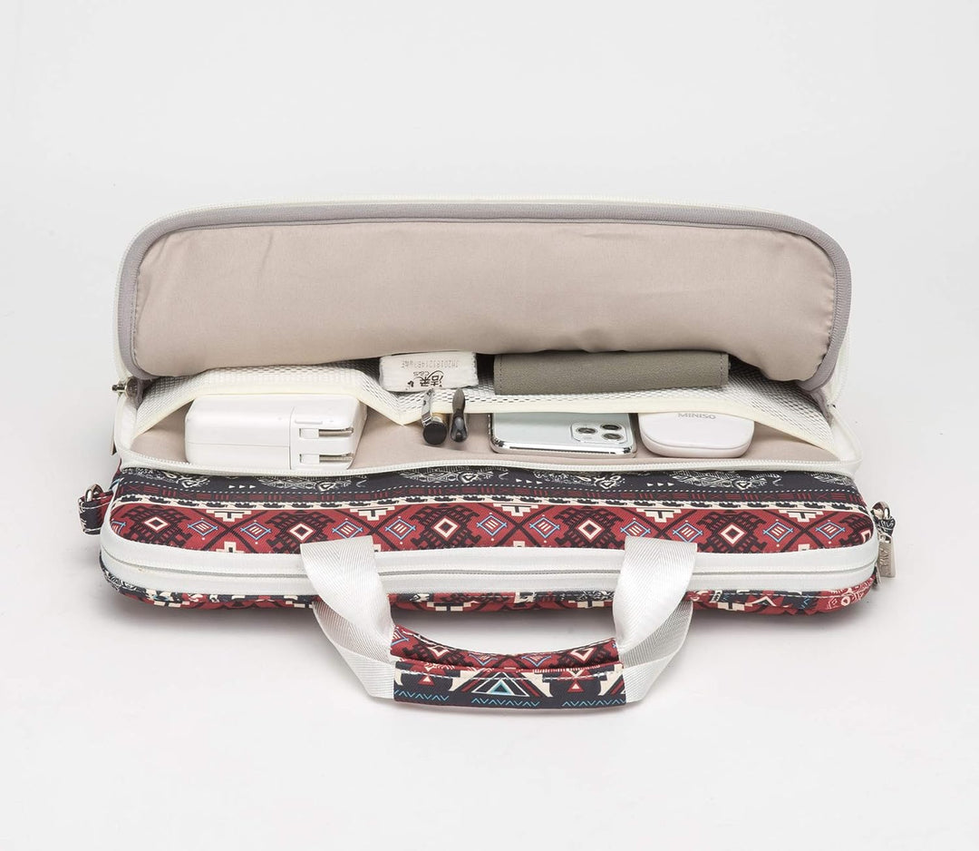 Kinmac 360 Degree Laptop Messenger Shoulder Bag 14 inch & MacBook Pro 16 Elefant, 14 inch & MacBook