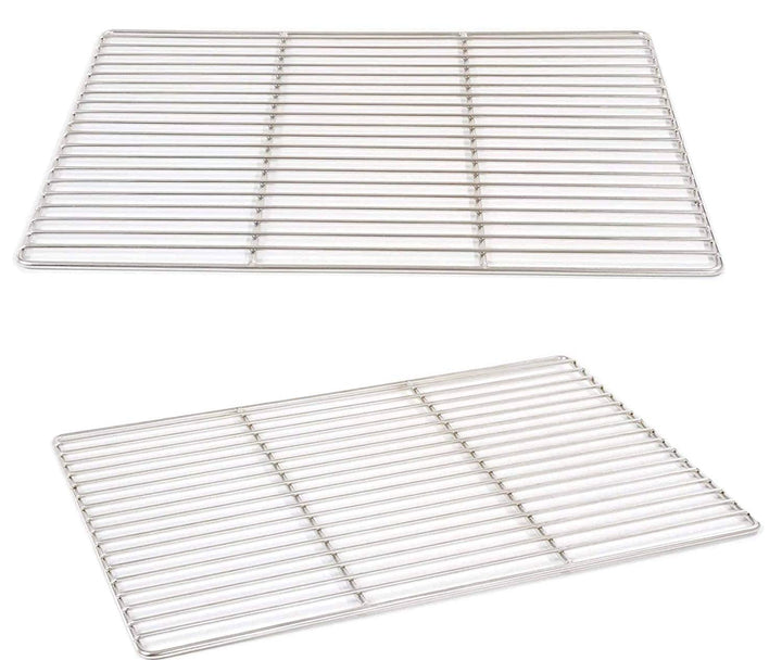 Grillrost 60 x 30 cm aus Edelstahl rostfrei und elektropoliert
