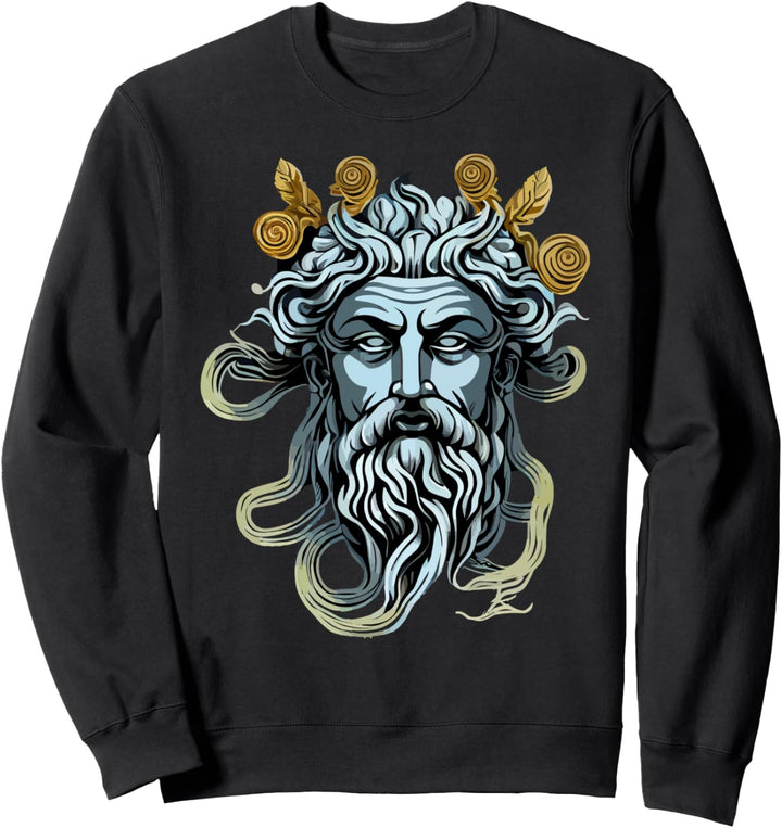 Zeus griechische Mythologie Gott Antike Griechenland Gottheiten Sweatshirt