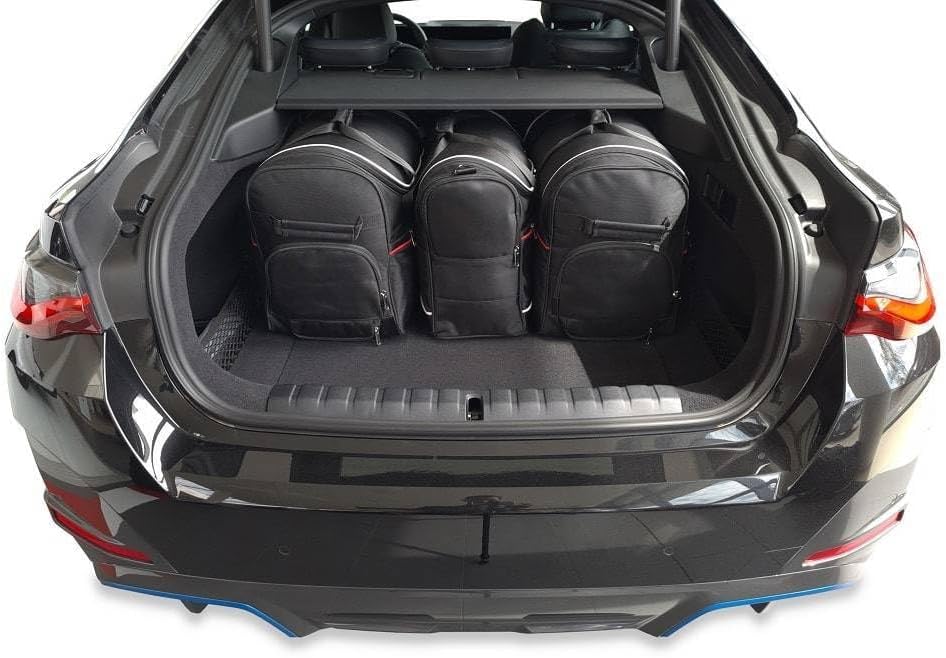 KJUST Dedizierte Reisetaschen 5 stk kompatibel mit BMW i4 GRAN COUPE G26 2021+