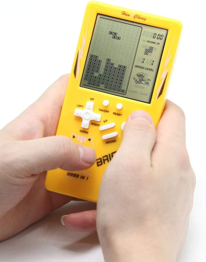 CZT Neue Grossbild-Backstein-Spielekonsole 9999 in 1 Panzer/Rennen/Schiessen/Whac-A-Mole/Pocket-Spie