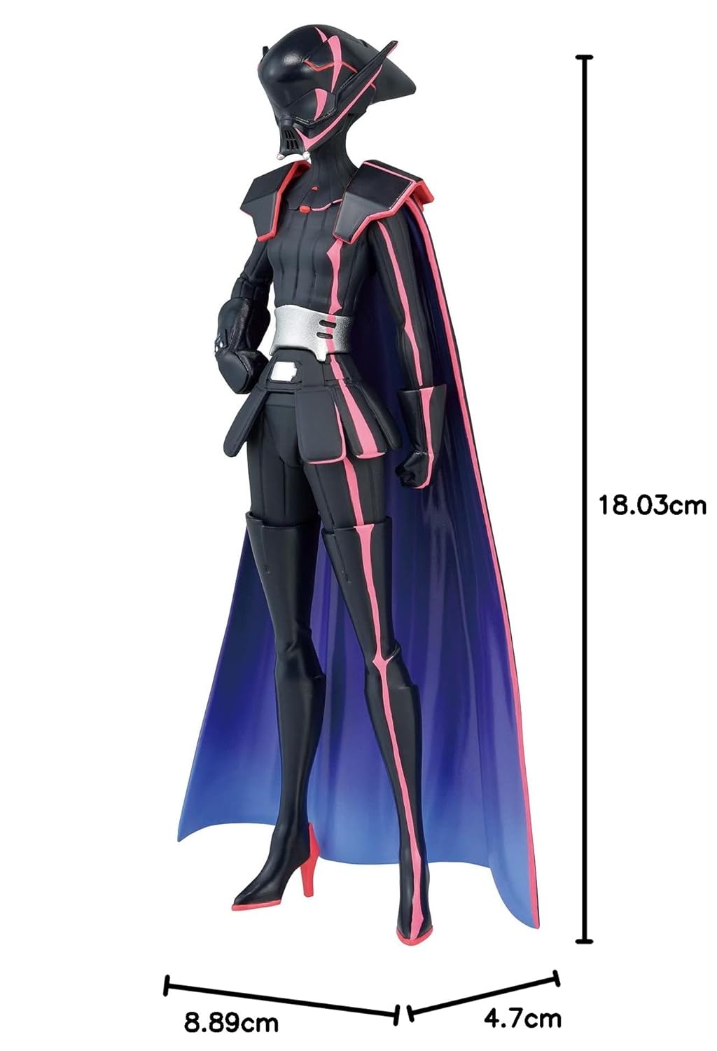 Banpresto Star Wars Visions – The Twins 'Am' mit Helm, 18 cm