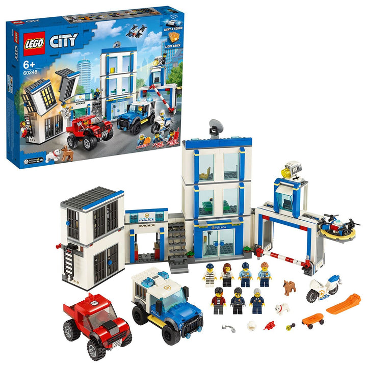 LEGO 60246 City Police Polizeistation Single, Single