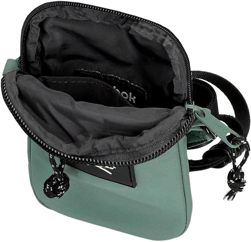 Reebok Damen Elsie Gepäck- Kuriertasche Bandolera Pequeña Grün, Bandolera Pequeña Grün