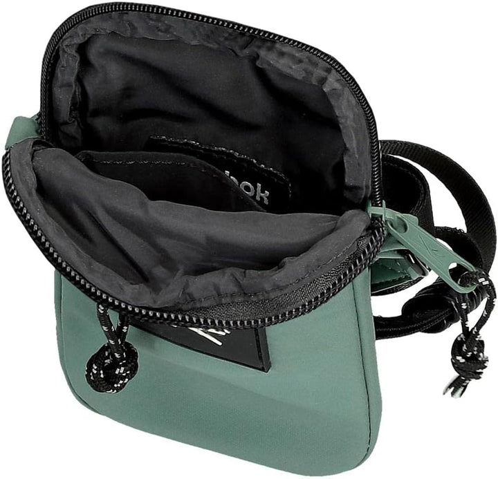 Reebok Damen Elsie Gepäck- Kuriertasche Bandolera Pequeña Grün, Bandolera Pequeña Grün