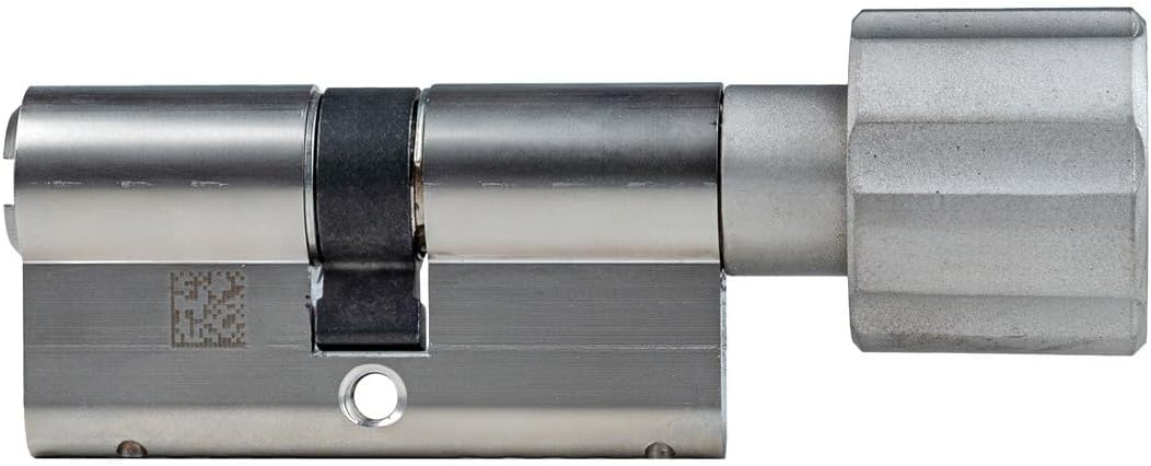 ABUS Bravus 2000 Knaufzylinder 30/30K | Zylinder mit Knauf Profilzylinder Schliess-Zylinder mit Kopi