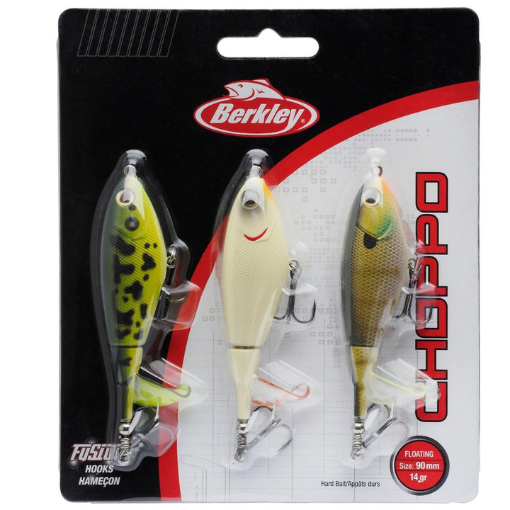 Berkley Unisex-Adult Choppo Hard Bait, Assorted, 90mm