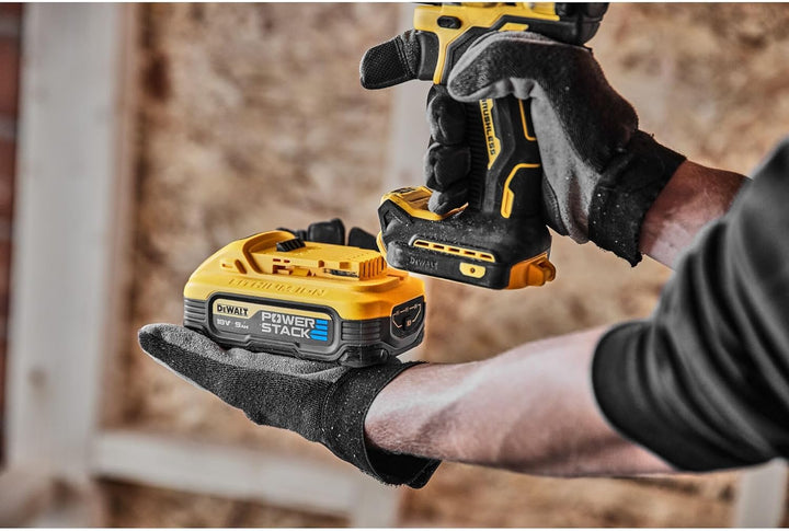 DeWalt DCD800H2T Bohrschrauber Powerpack – 2 Akkus 18 V 5 Ah – DCD800H2T-QW