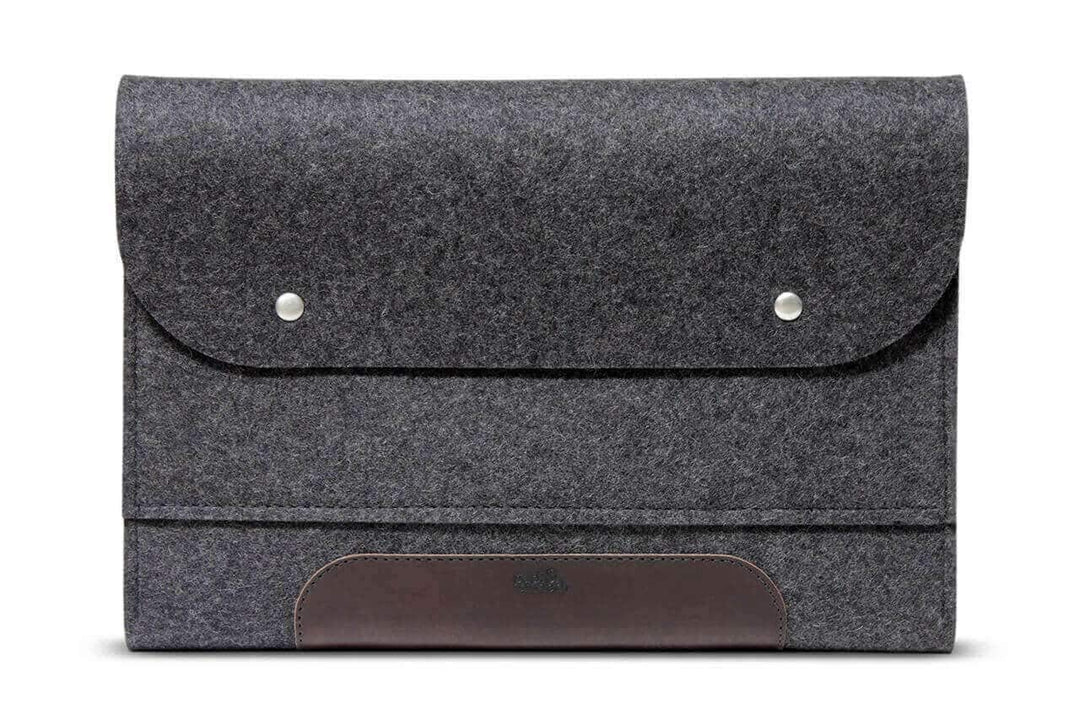 Pack &amp; Smooch 16" Laptophülle, Laptoptasche, MacBook Tasche -CORRIEDALE L -100% Merino Wollfilz, Pfl